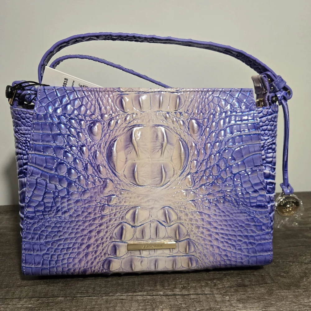Brahmin Very Peri Hillary Leather Melbourne Purse - Picture 1 of 16